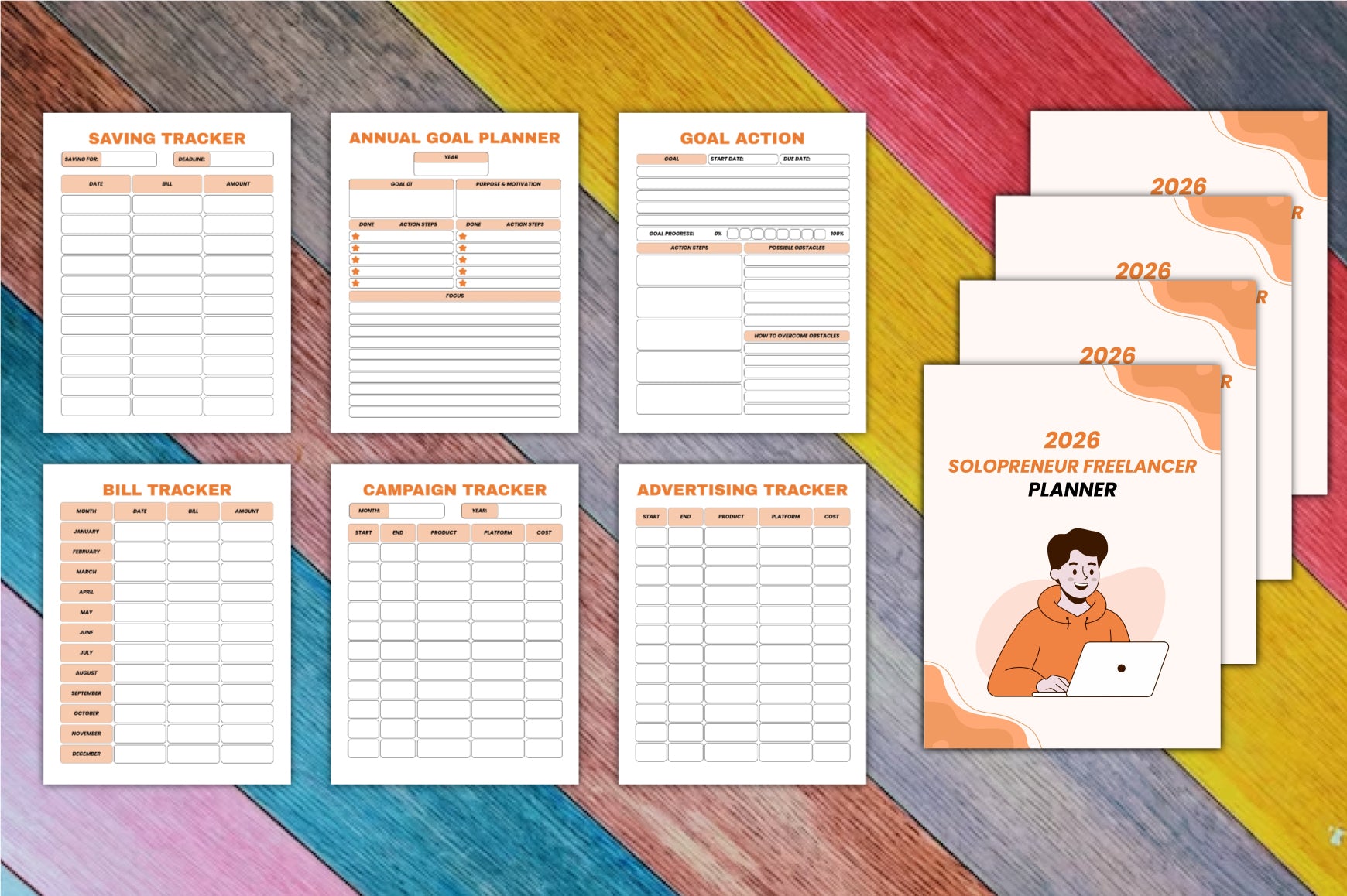 Solopreneur Freelancer Planner