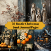 Rustic Christmas Junk Journal Pages