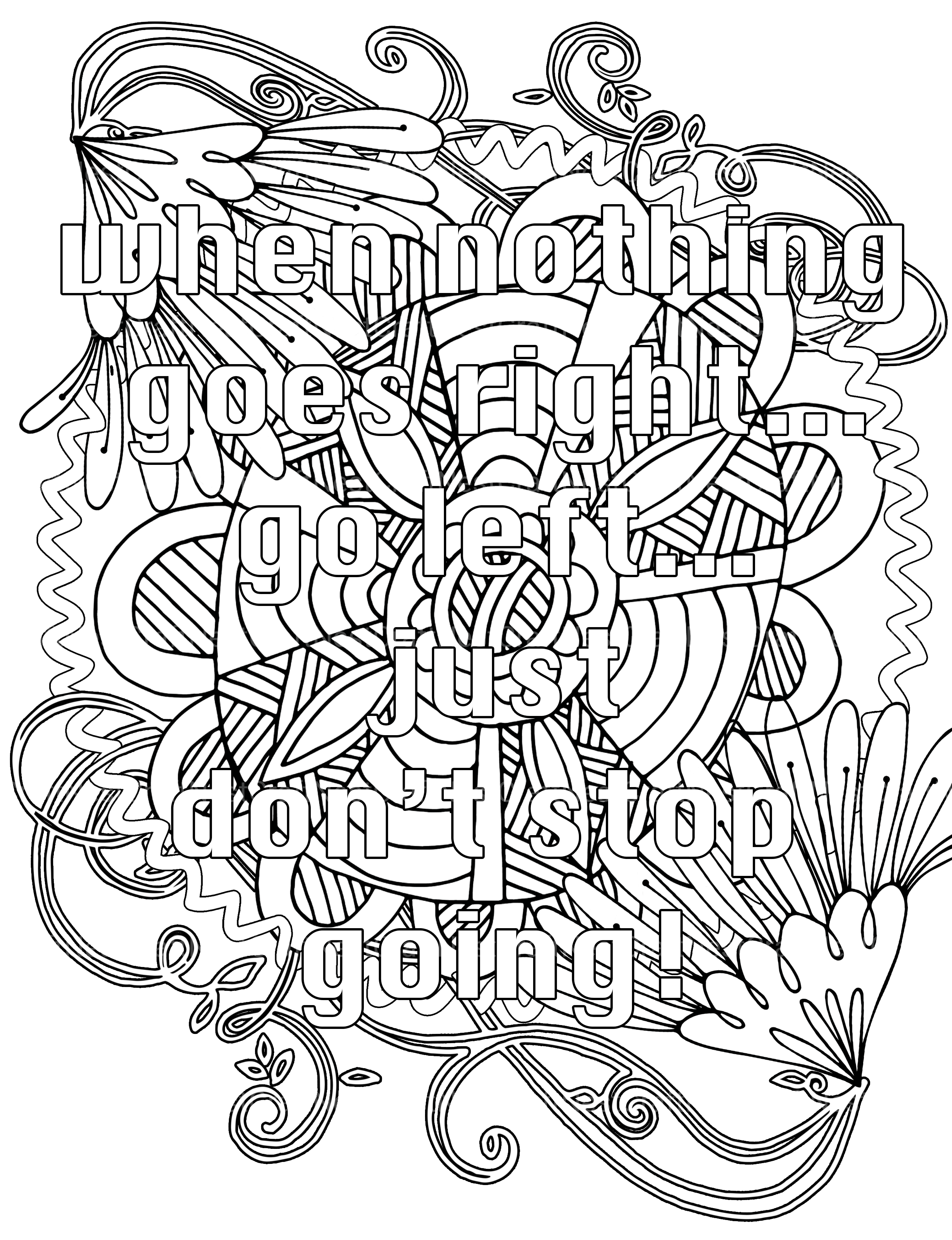 Colorist Heaven Affirmations Coloring Book - CraftNest - Digital Crafting and Art