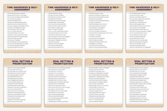 Effective Time Management Prompt Book - CraftNest - Digital Crafting and Art