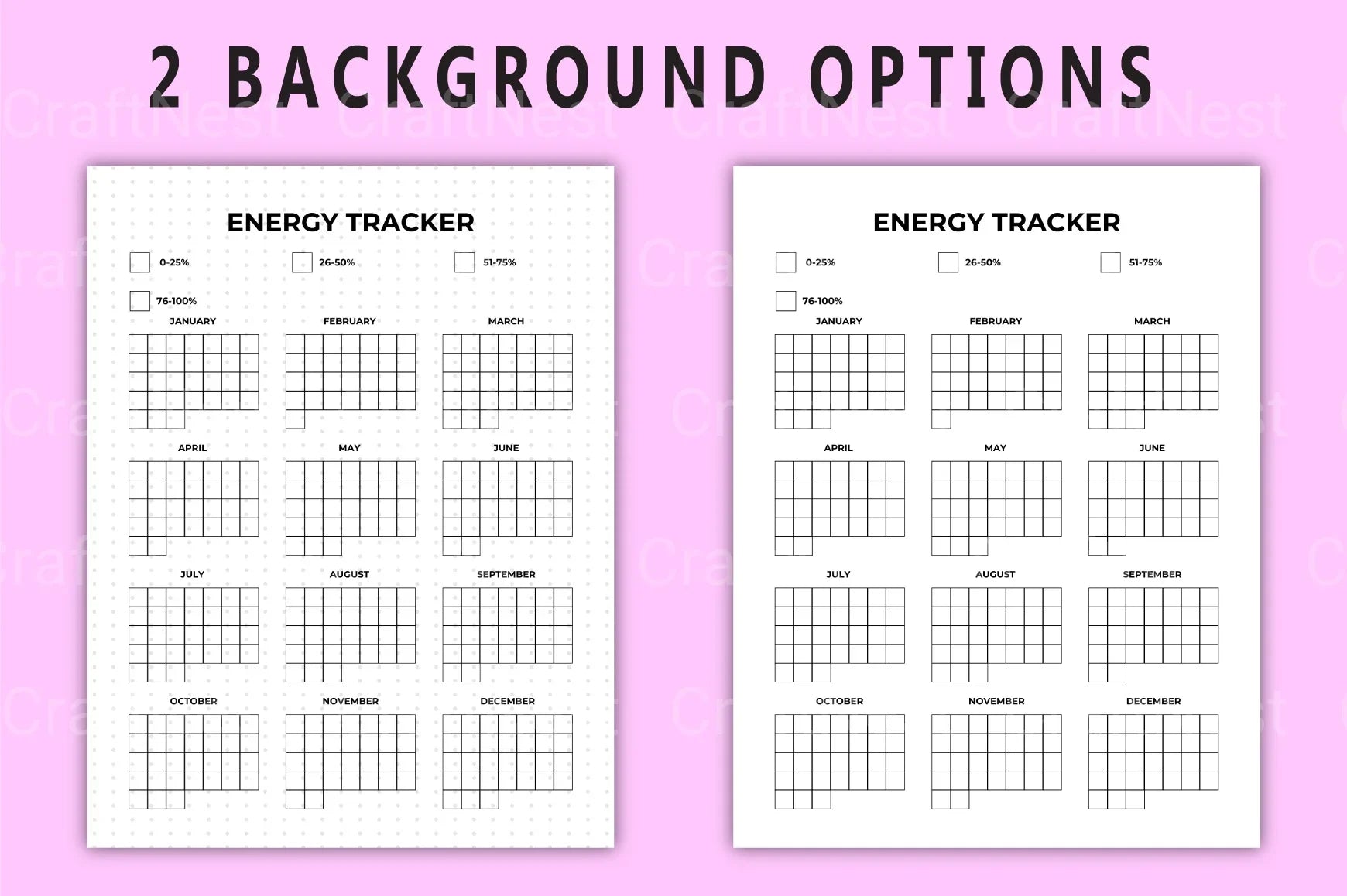 Energy Tracker Tool - CraftNest - Digital Crafting and Art