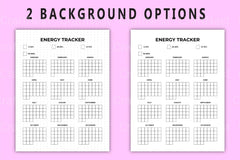 Energy Tracker Tool - CraftNest - Digital Crafting and Art