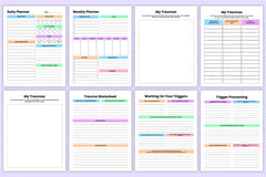 PTSD Trauma Recovery Workbook - CraftNest - Digital Crafting and Art