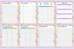 Home School Planner - CraftNest - Digital Crafting and Art