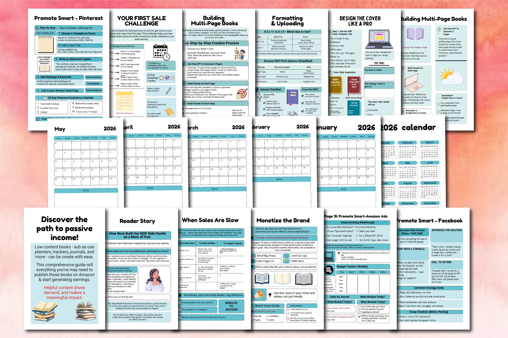 Earn Passive Income by Selling Planners