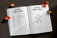 Money Saving Challenges Planner - CraftNest - Digital Crafting and Art