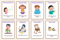 Coping Skills Flashcards for Kids - CraftNest - Digital Crafting and Art