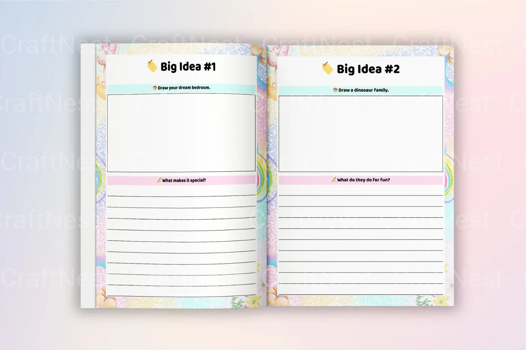 Kid Minds Big Ideas - CraftNest - Digital Crafting and Art