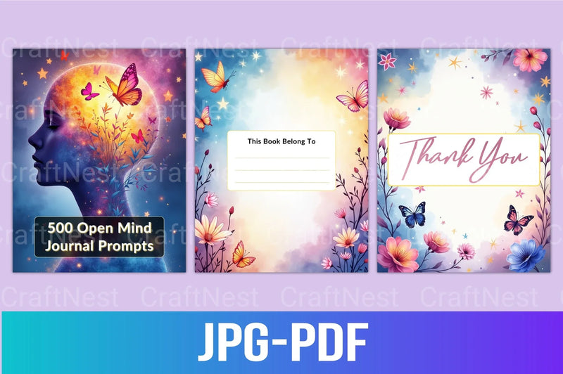 Open Mind Prompts for Creativity and Inspiration - CraftNest - Digital Crafting and Art