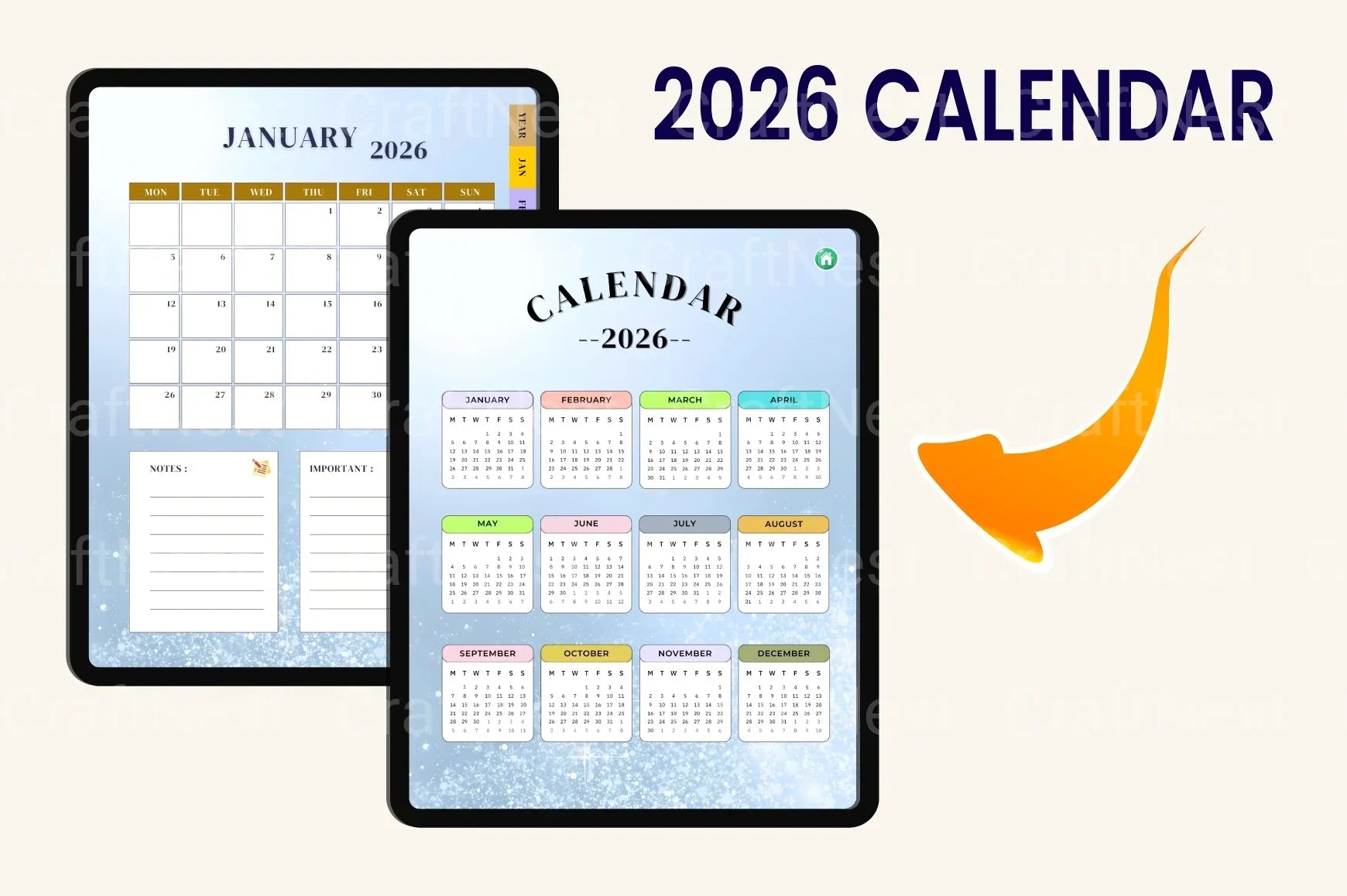 Goal Setting Motivation Workbook - CraftNest - Digital Crafting and Art