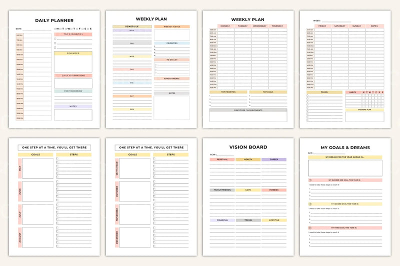 Goal Setting Motivation Guide - CraftNest - Digital Crafting and Art