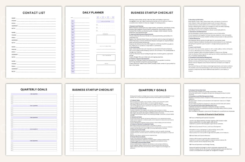 Entrepreneur Busters Success Workbook - CraftNest - Digital Crafting and Art
