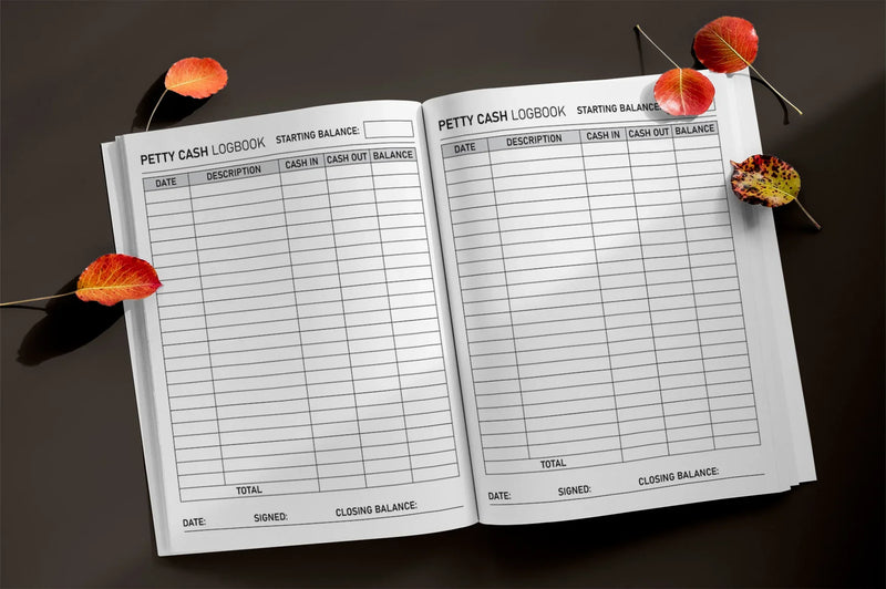Petty Cash Logbook Planner - CraftNest - Digital Crafting and Art