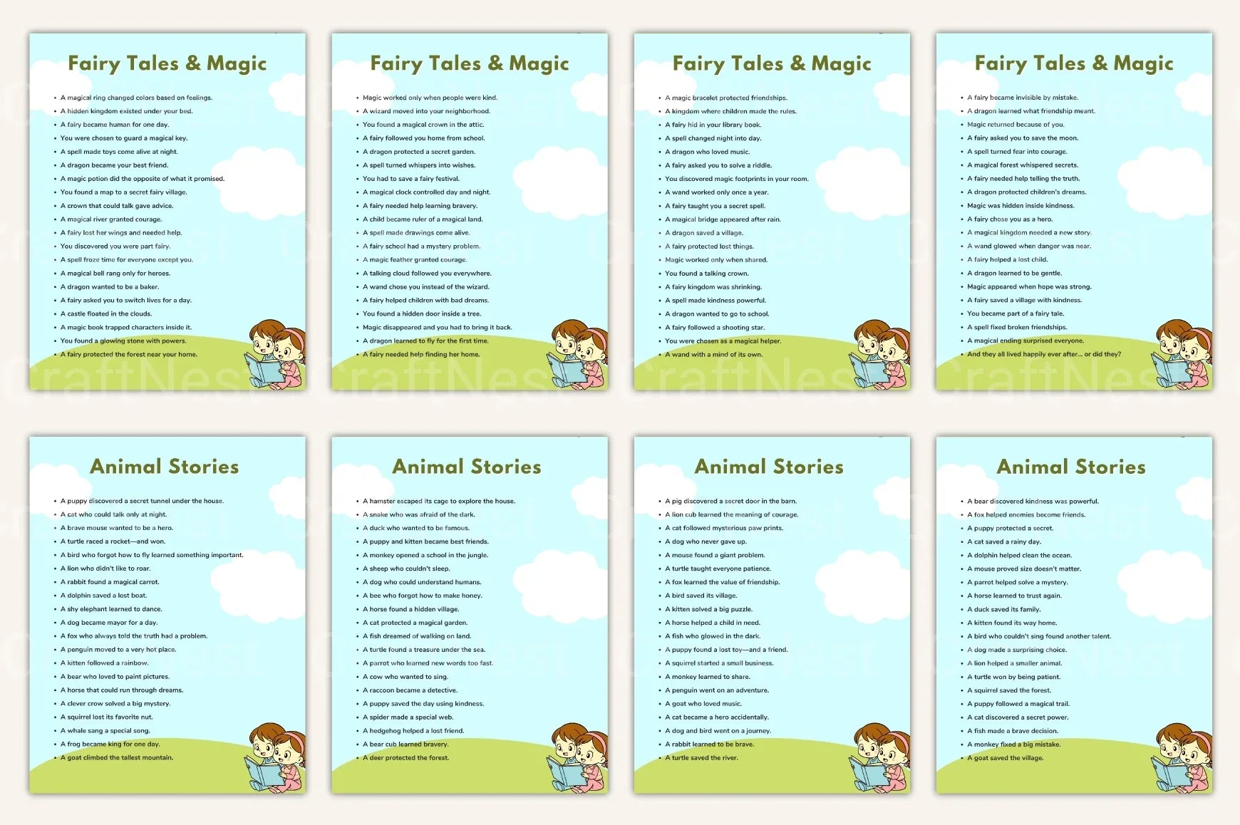 Kids Story Writing Prompts for Creative Inspiration - CraftNest - Digital Crafting and Art