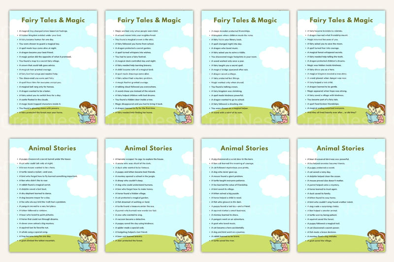 Kids Story Writing Prompts for Creative Inspiration - CraftNest - Digital Crafting and Art