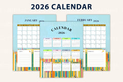 School Year Planner for Kids - CraftNest - Digital Crafting and Art