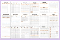 Budget Planner Template - CraftNest - Digital Crafting and Art