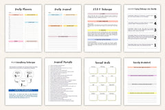 Mental Health Workbook for Personal Growth - CraftNest - Digital Crafting and Art