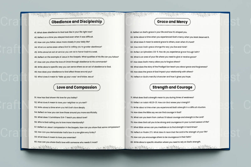 Bible Prompts for Inspiration - CraftNest - Digital Crafting and Art