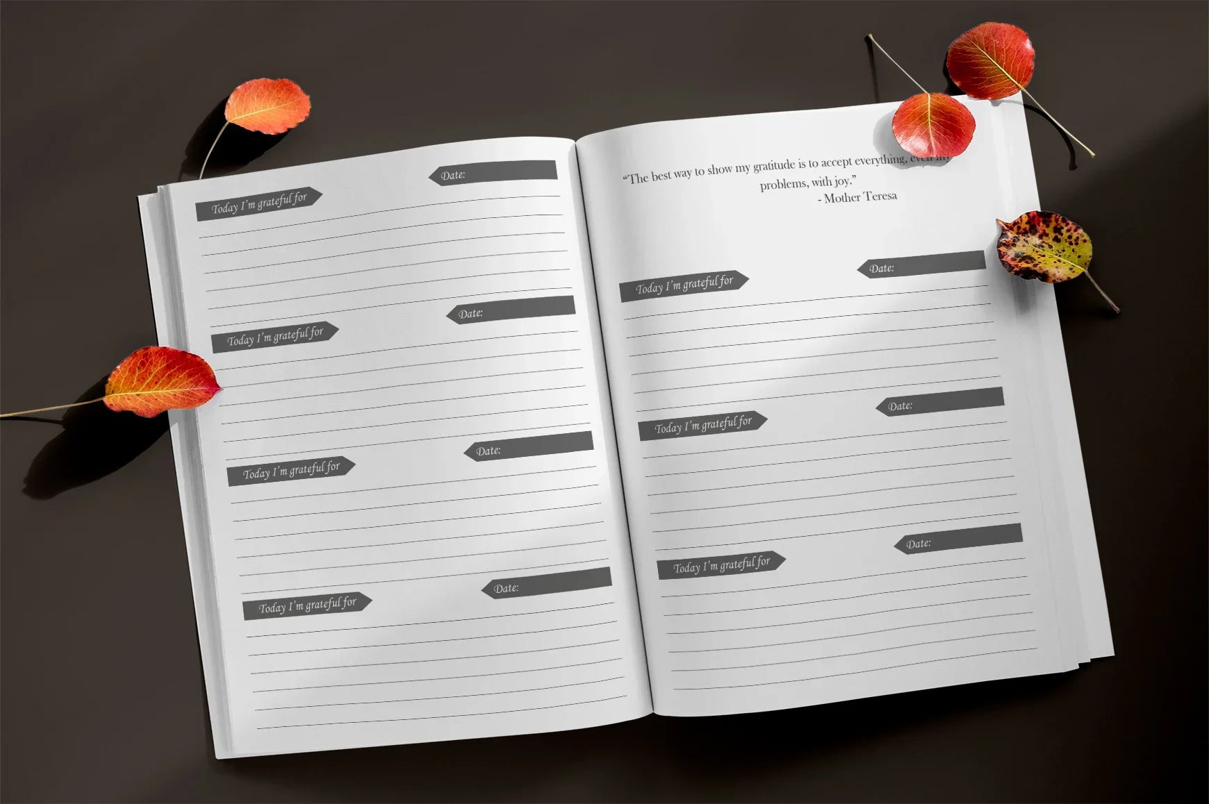 Weekly Gratitude Planner - CraftNest - Digital Crafting and Art
