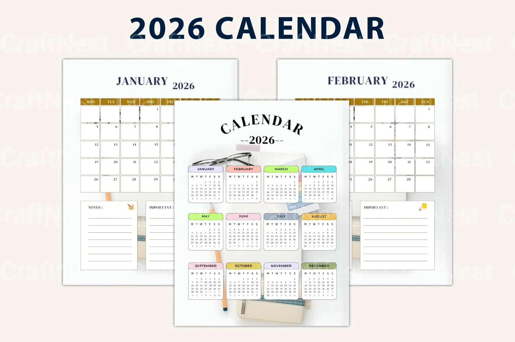 Educator Planner for Effective Teaching - CraftNest - Digital Crafting and Art