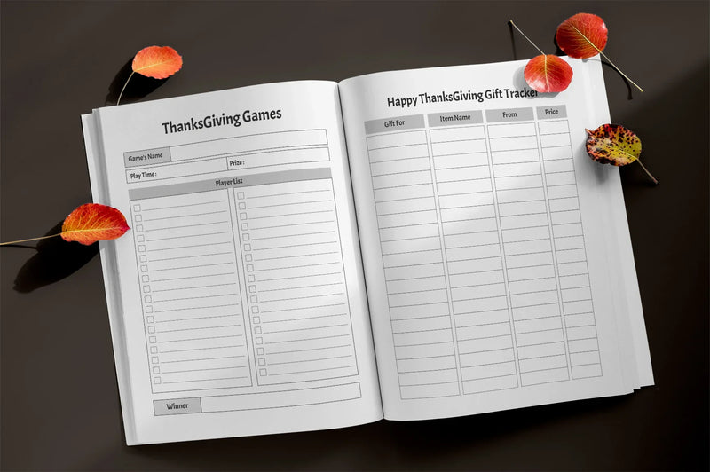 Happy Thanksgiving Planner Bundle - CraftNest - Digital Crafting and Art