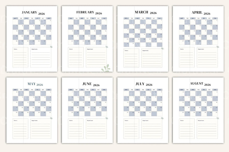 Efficient Daily Planner for Optimal Organization - CraftNest - Digital Crafting and Art