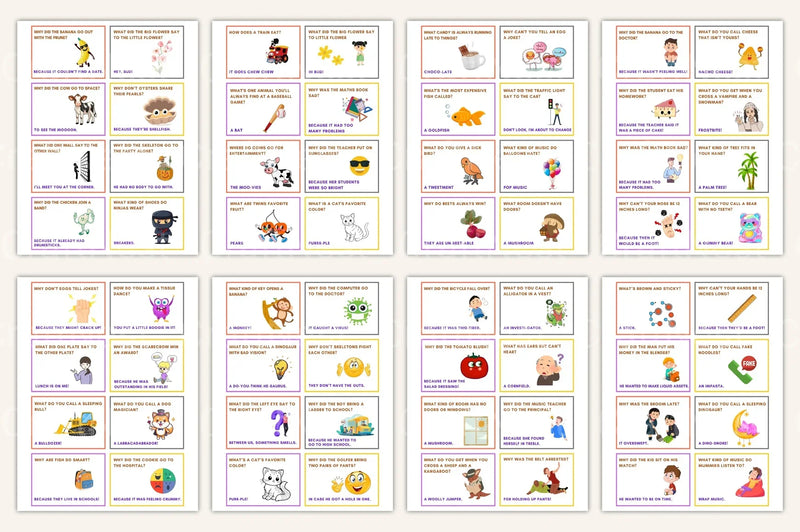Lunchbox Jokes for Kids - CraftNest - Digital Crafting and Art
