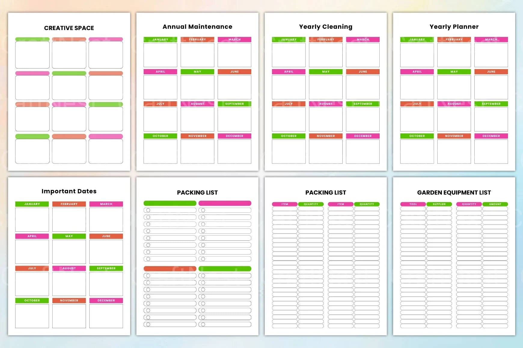 Ultimate Home Management Binder for Organization - CraftNest - Digital Crafting and Art