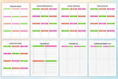 Ultimate Home Management Binder for Organization - CraftNest - Digital Crafting and Art