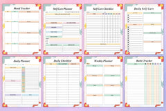 Self Care Planner: Enhance Your Wellbeing - CraftNest - Digital Crafting and Art