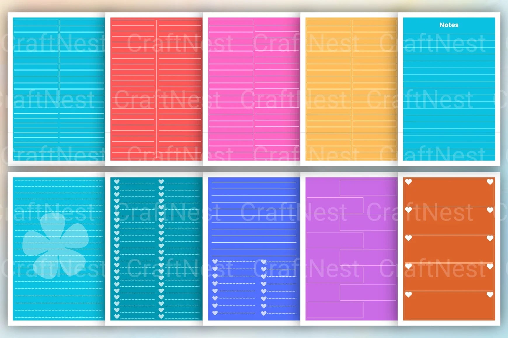 Notebook from 100 - CraftNest - Digital Crafting and Art
