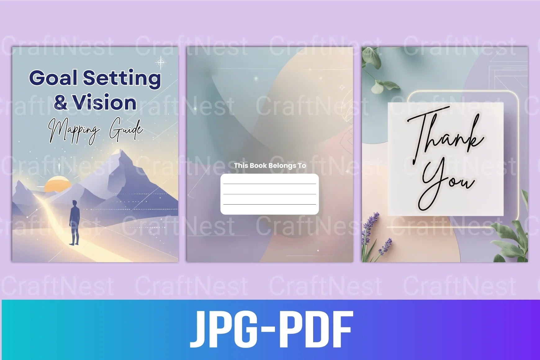 Goal Setting Vision Mapping Guide - CraftNest - Digital Crafting and Art