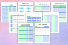 Mental Burnout Recovery Workbook - CraftNest - Digital Crafting and Art