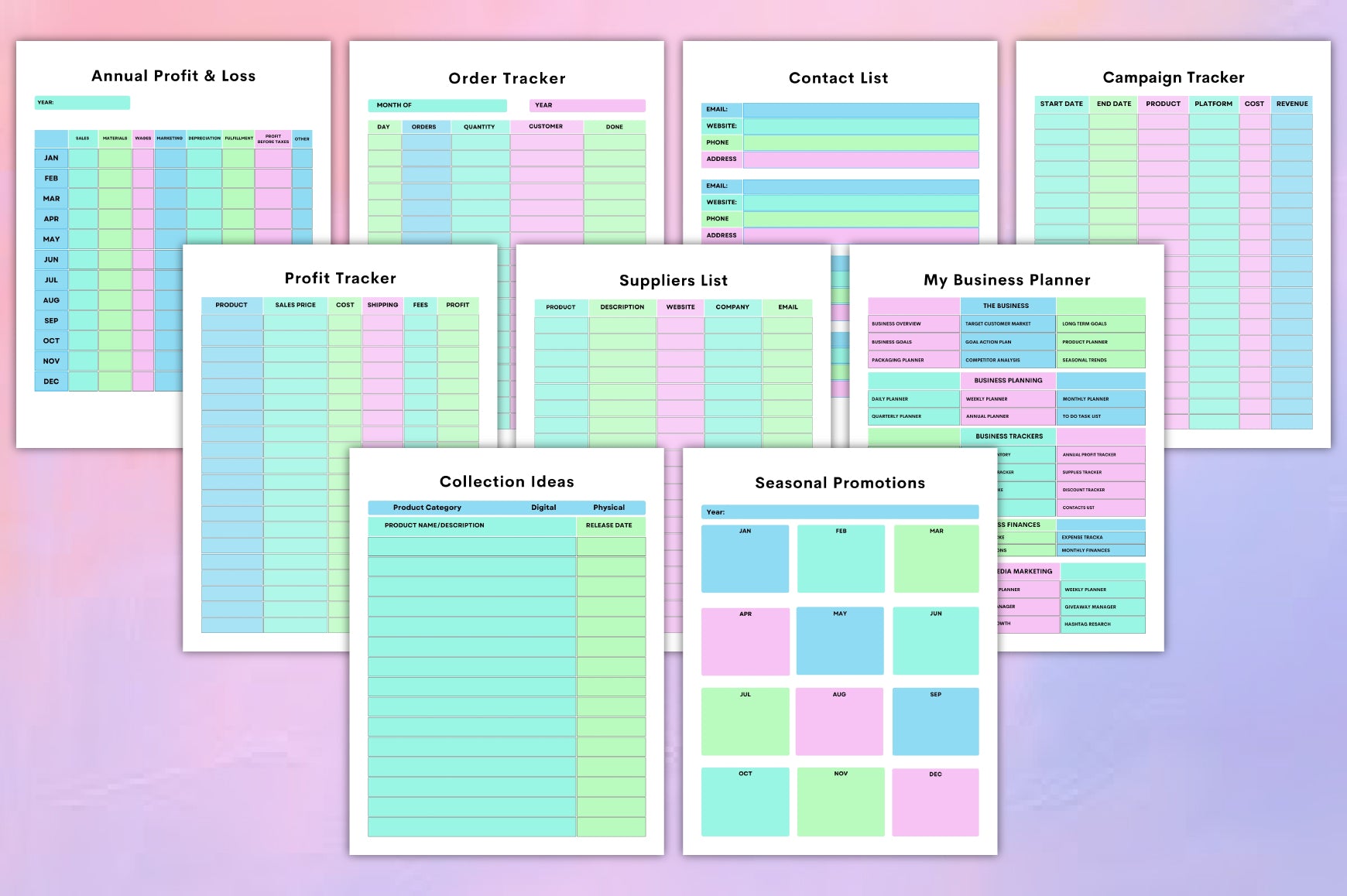 Small Business Planner