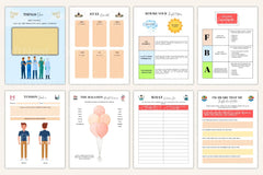 CBT Anxiety Workbook for Effective Stress Management - CraftNest - Digital Crafting and Art