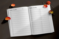 Daily Checklist Planner - 100 Planner - CraftNest - Digital Crafting and Art