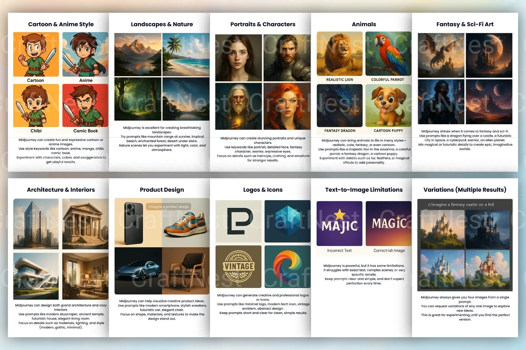 Midjourney: The Ultimate Beginner's Guide - CraftNest - Digital Crafting and Art