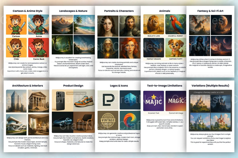 Midjourney: The Ultimate Beginner's Guide - CraftNest - Digital Crafting and Art