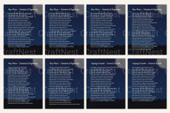 Moon Ritual Prompts Book - CraftNest - Digital Crafting and Art
