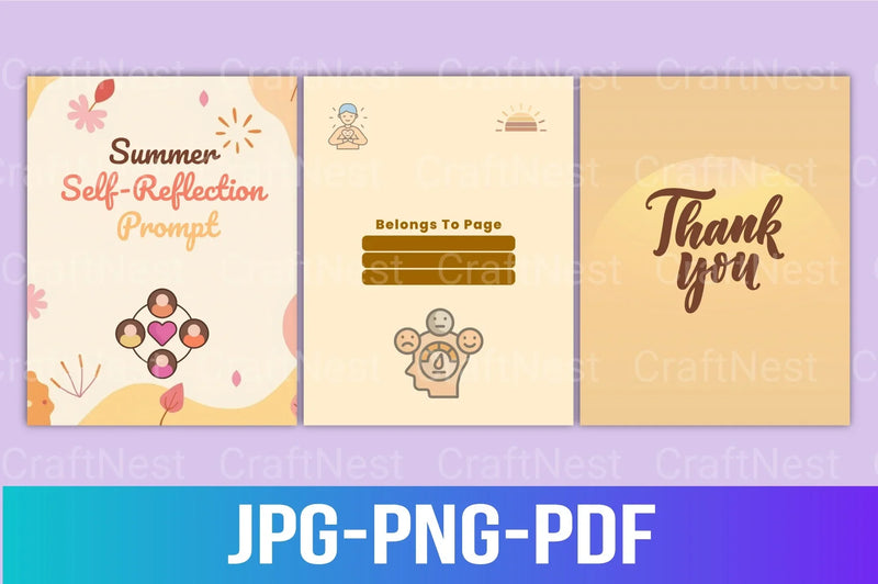 Summer Self-Reflection Prompts for Personal Growth - CraftNest - Digital Crafting and Art