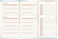 Monthly Organizer Template - CraftNest - Digital Crafting and Art
