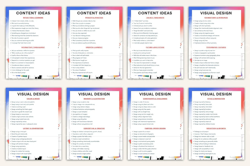 Social Media Prompt Book for Creative Engagement - CraftNest - Digital Crafting and Art