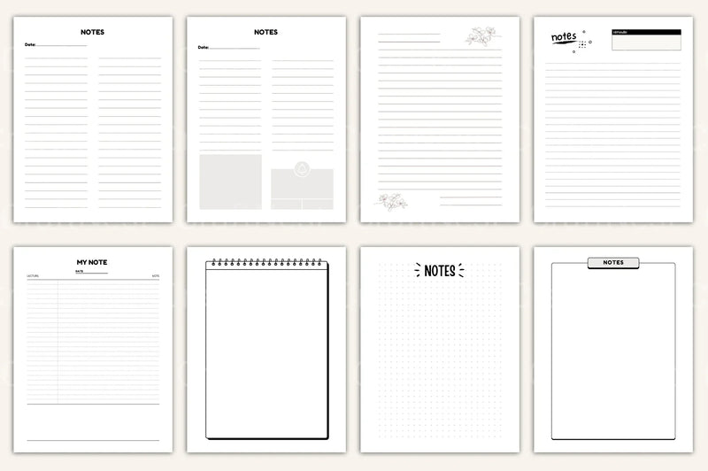 Notebook 100 - CraftNest - Digital Crafting and Art