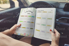 Weekly Planner Starting at 100 - CraftNest - Digital Crafting and Art