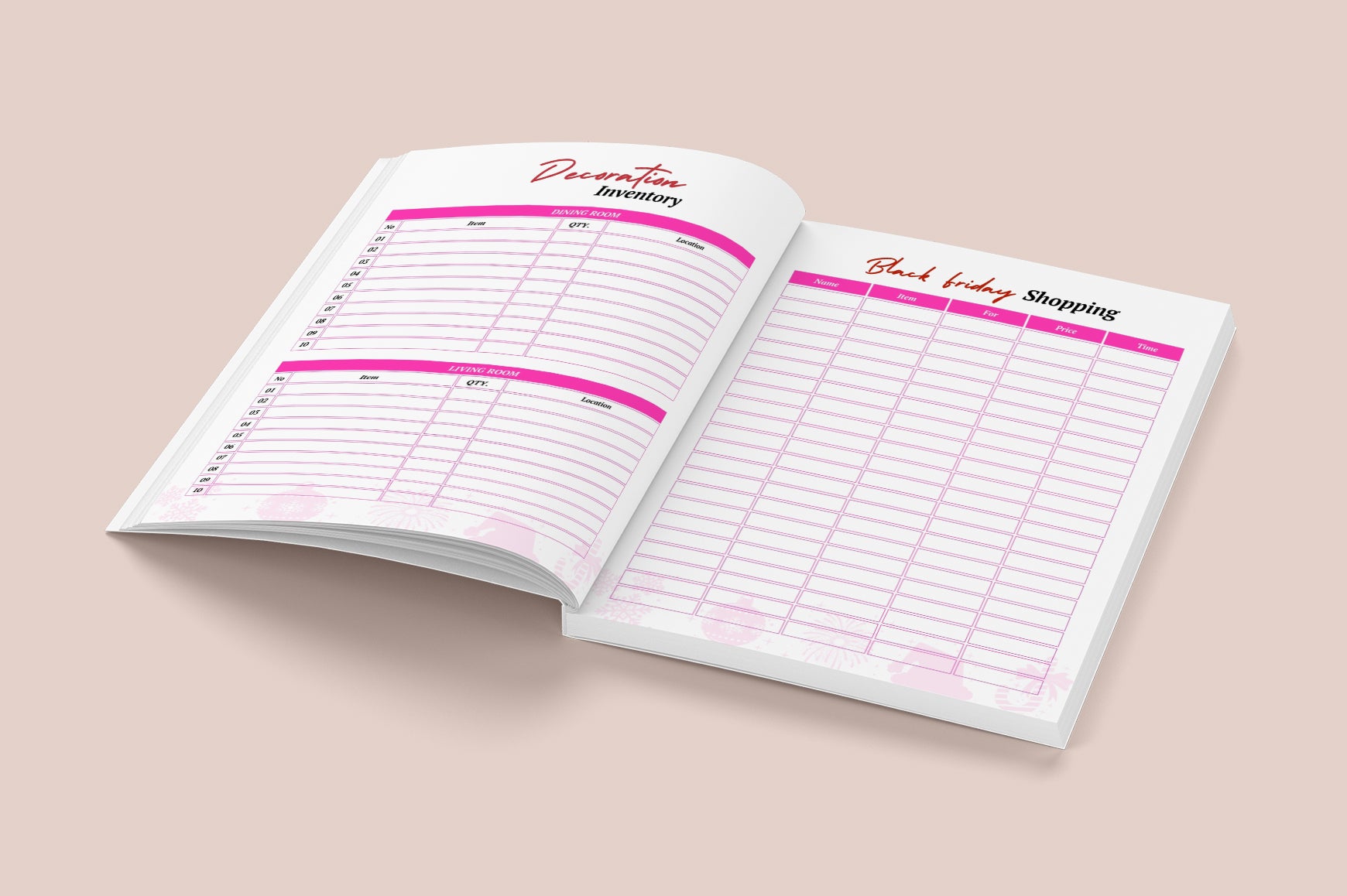 Christmas Holiday Planning Planner