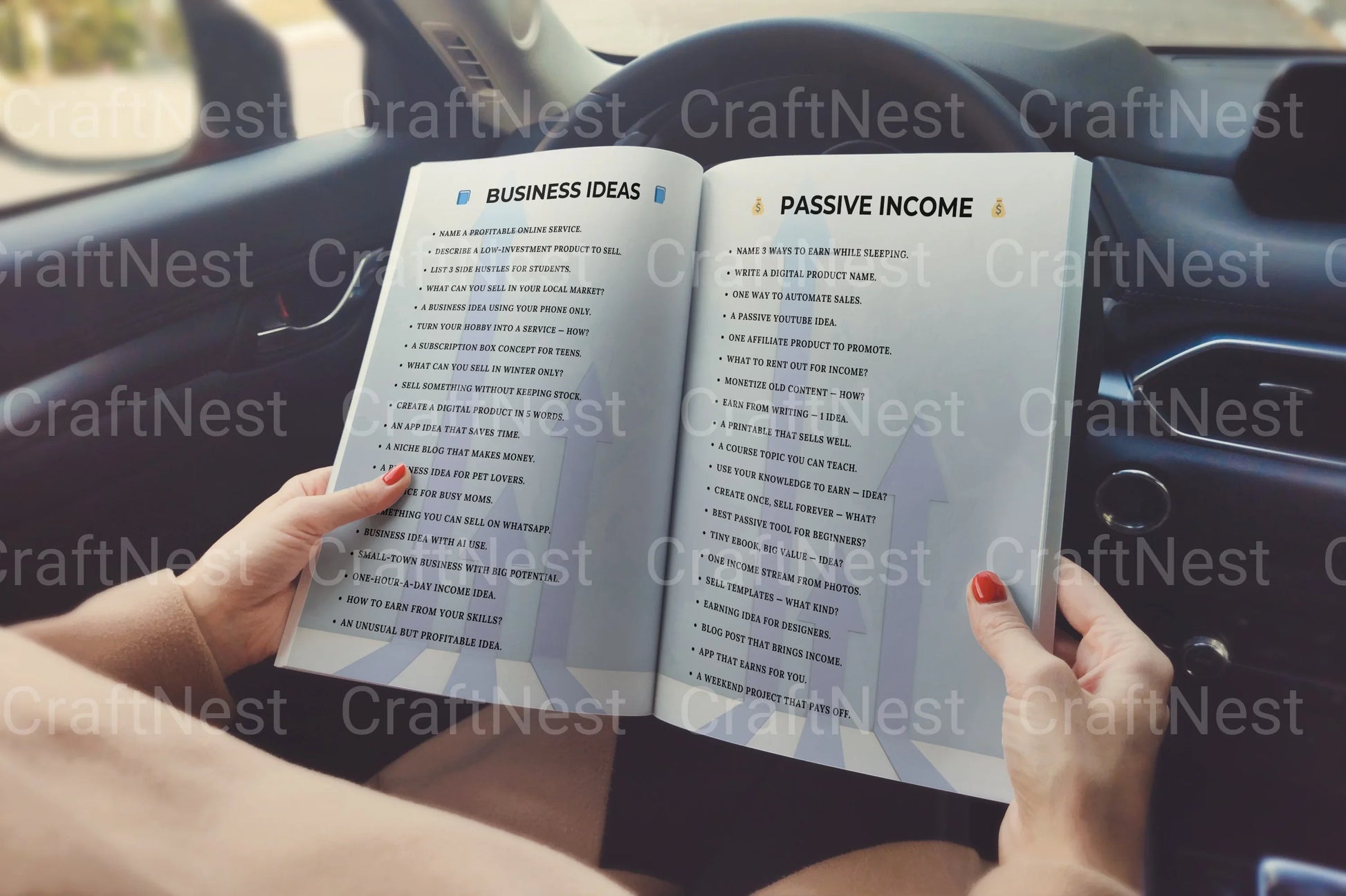 Profit Prompt Workbook Planner for Success - CraftNest - Digital Crafting and Art