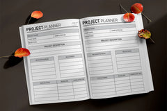 Project Planner from 100 Planner - CraftNest - Digital Crafting and Art