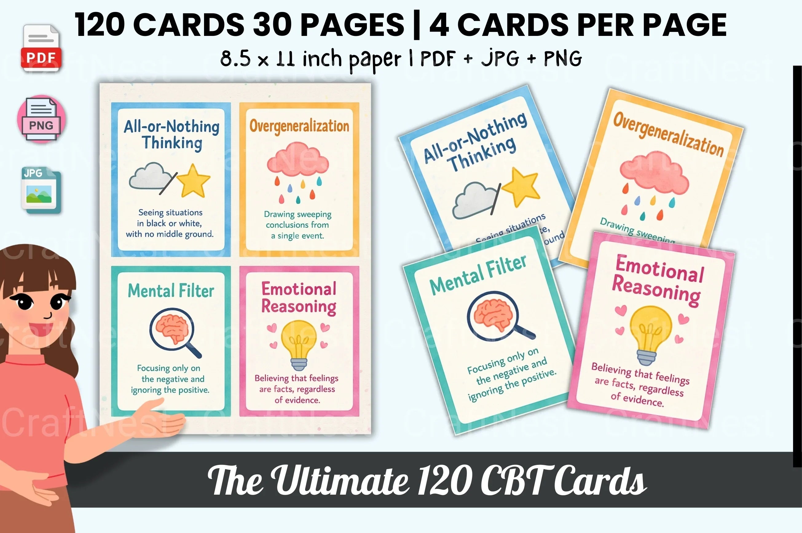 The Ultimate CBT Card Collection - CraftNest - Digital Crafting and Art