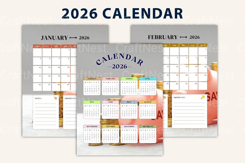 Financial Savings Challenge Guide - CraftNest - Digital Crafting and Art
